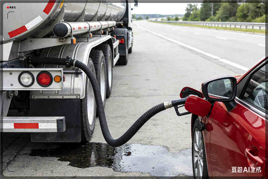 龙湖区汽车救援送水案例