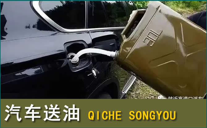 龙湖区汽车救援送水案例